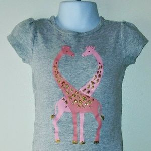 Carter's Child of Mine Giraffes in Love Tee